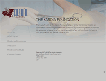 Tablet Screenshot of kardia.org