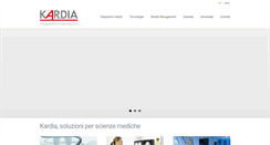 Desktop Screenshot of kardia.it